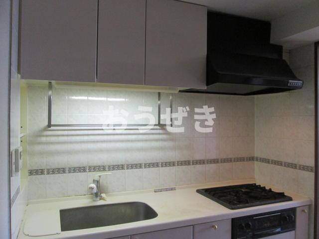 キッチン　３口グリル付