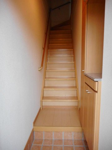 玄関　落ち着いた玄関です