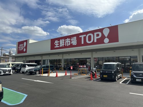 スーパー　生鮮市場TOP（スーパー）まで491m