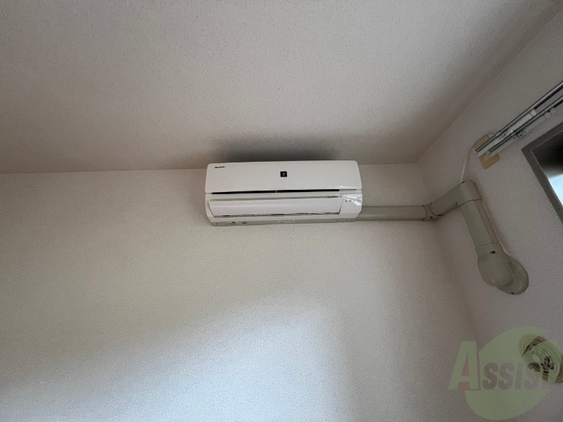 その他設備　エアコン付きで暑い夏も寒い冬も快適に過ごせます