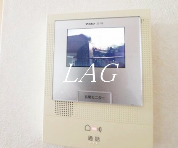セキュリティ　モニター付きインターフォンです。