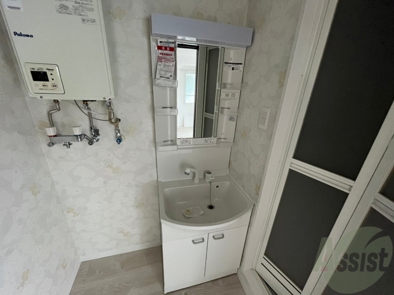 洗面設備　シャンプードレッサーで身支度もラクラクです！