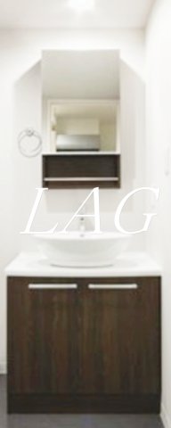 洗面設備　洗面台です。