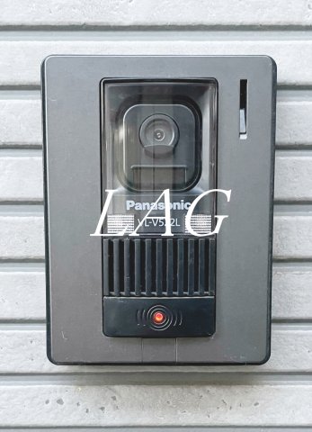 セキュリティ　モニター付きインターフォンです。