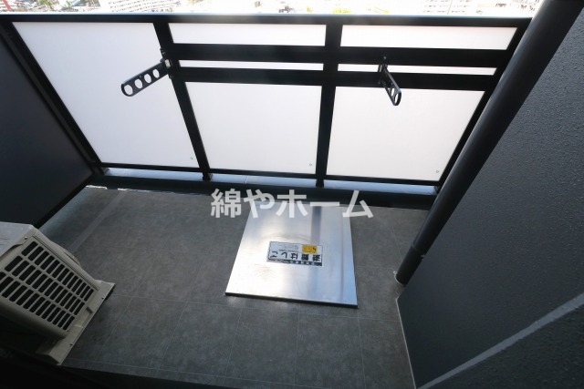 バルコニー　広々としたバルコニーです