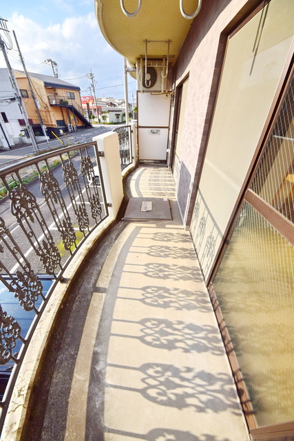 バルコニー　～お洗濯しなきゃっ～