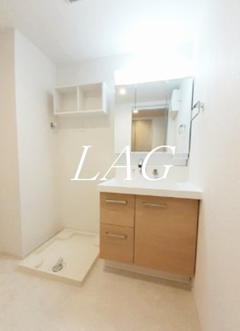 洗面設備　洗面台です。