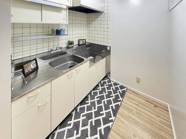 キッチン　モデルルームの写真です