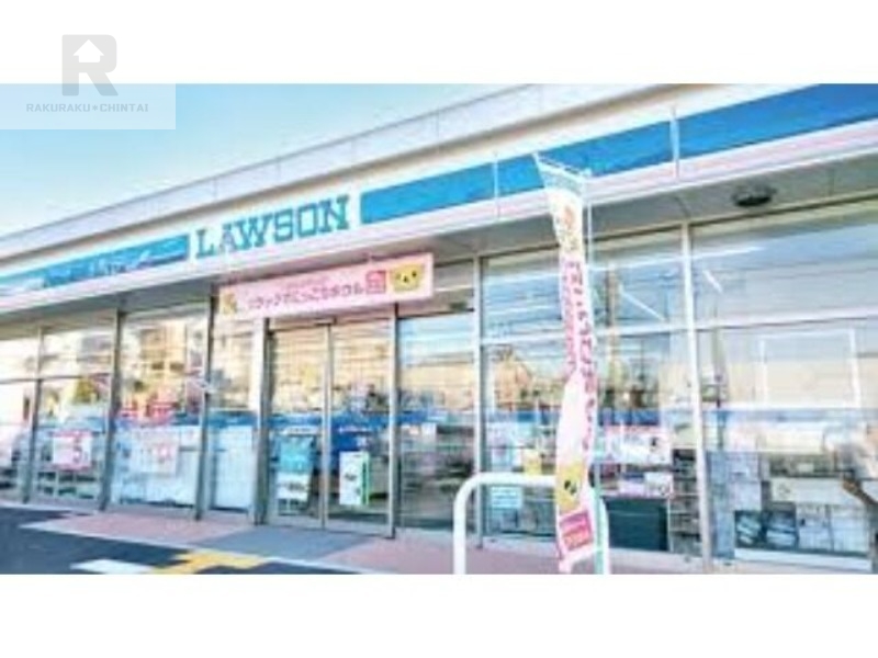 コンビニ　ローソン東住吉東部市場前店（コンビニ）まで593m