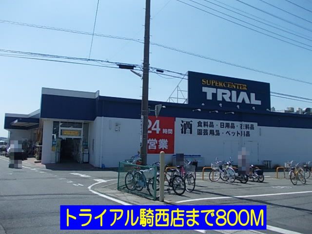 スーパー　トライアル騎西店（スーパー）まで800m