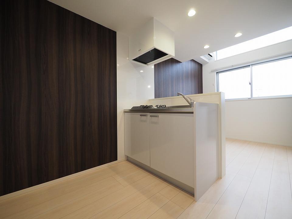 キッチン　解放感がある対面キッチンでお料理も楽しく