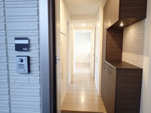 玄関　シューズボックス