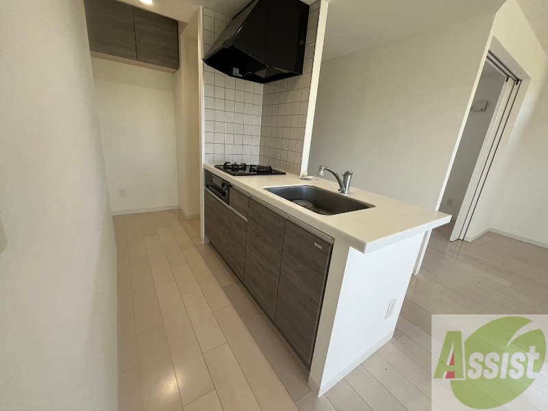 キッチン　キッチンはスペースも広々していて使いやすそうですよ！