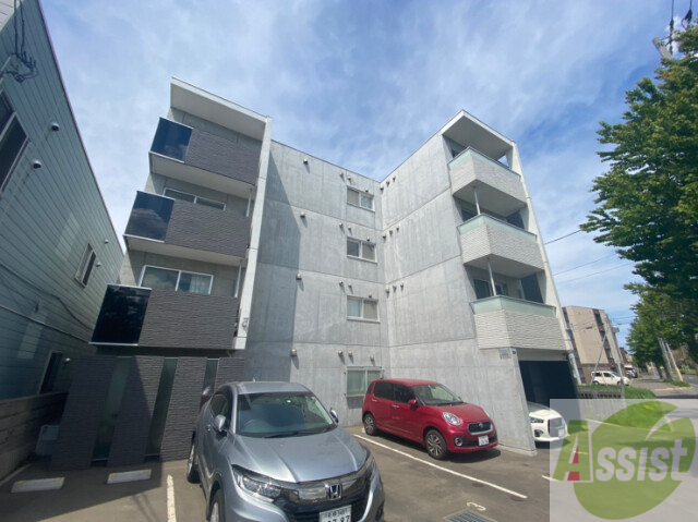 建物外観　札幌市中央区北十五条西「ブランシャール桑園」