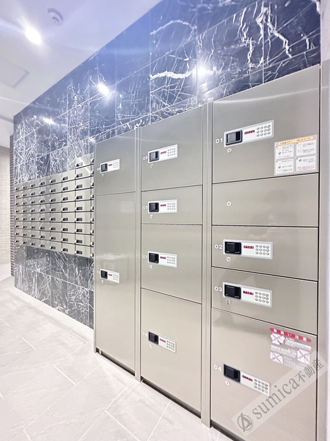 その他共有部分　外出時も安心な宅配ボックス完備