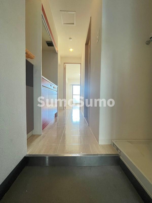 玄関　ゆったりとした玄関です