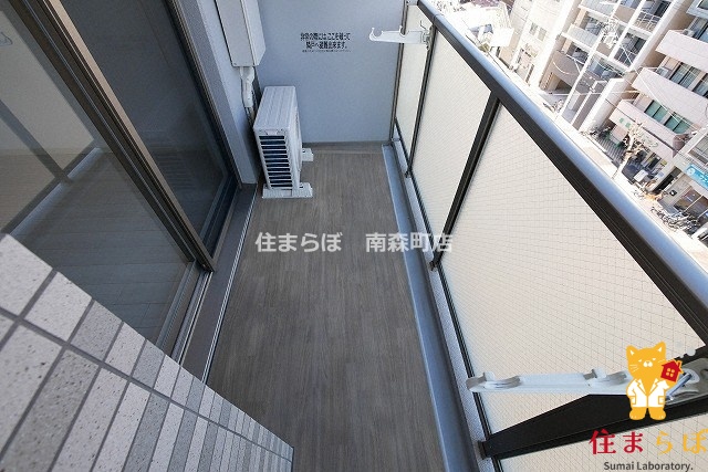 バルコニー　日常使いを想像しながら