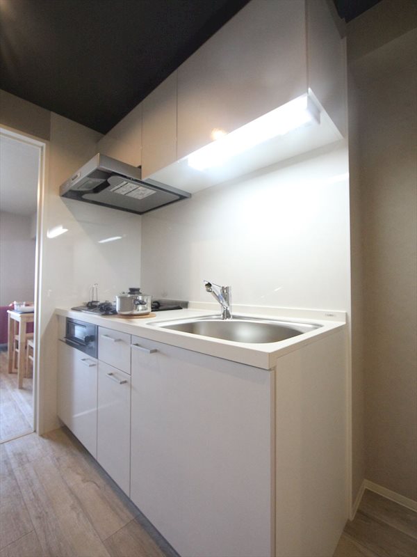 キッチン　システムキッチン（ガス2口コンログリル付）