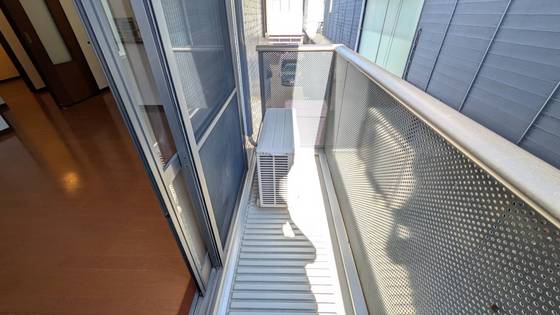 バルコニー　※別部屋の写真です