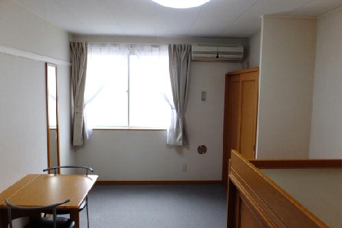 居室・リビング　使いやすくて機能的な１Ｋタイプ