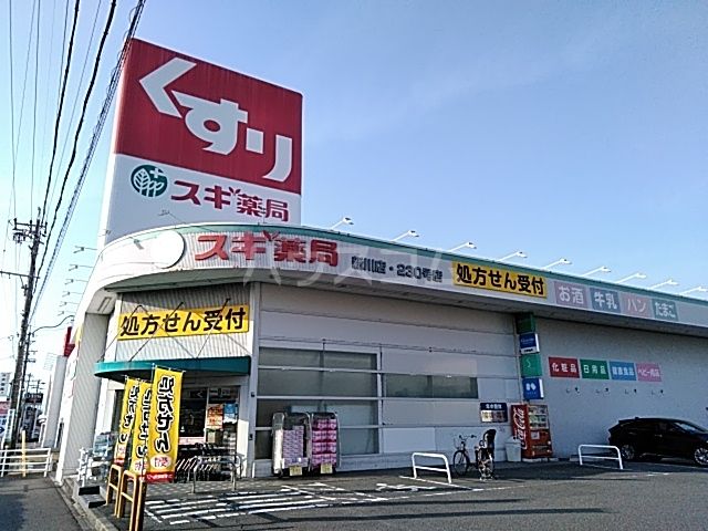 ドラックストア　スギ薬局新川店（ドラッグストア）まで591m