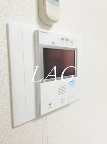 セキュリティ　モニター付インターホンです。