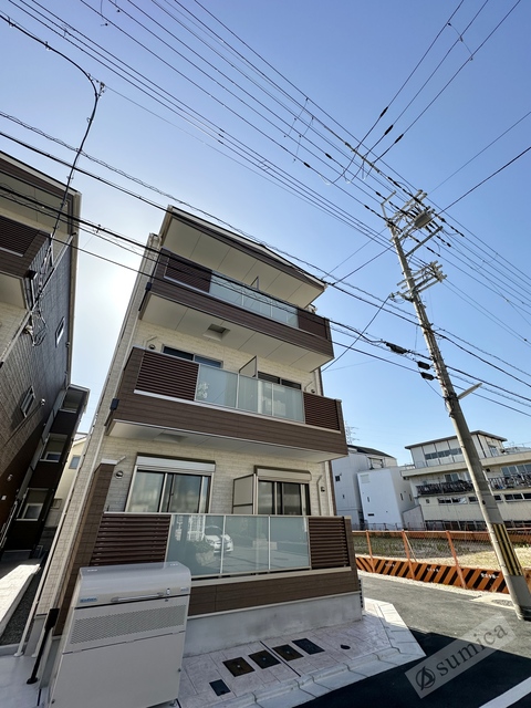 建物外観　お洒落な外観・素敵な新生活をエンジョイしましょう＾＾