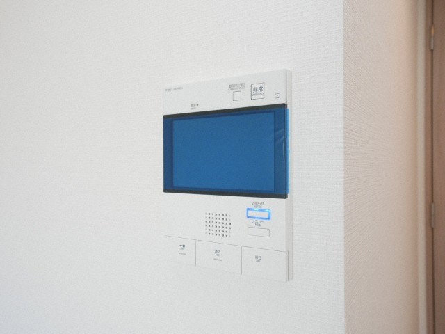 セキュリティ　モニター付きインターホンです