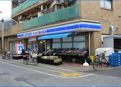 コンビニ　ローソン・スリーエフ松陰神社駅前店（コンビニ）まで198m