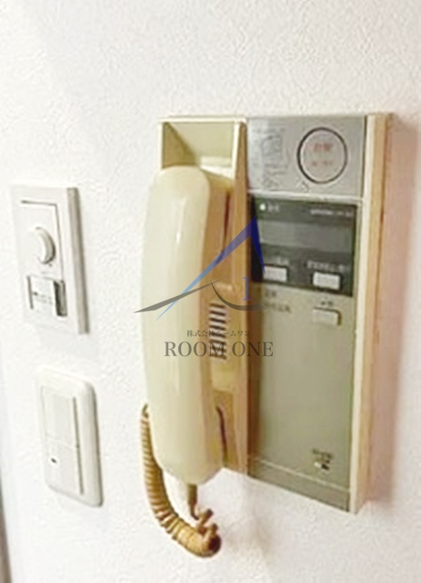 セキュリティ　インターホンです。