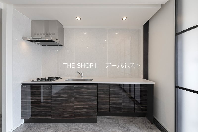 キッチン　作業スペース広めのキッチン