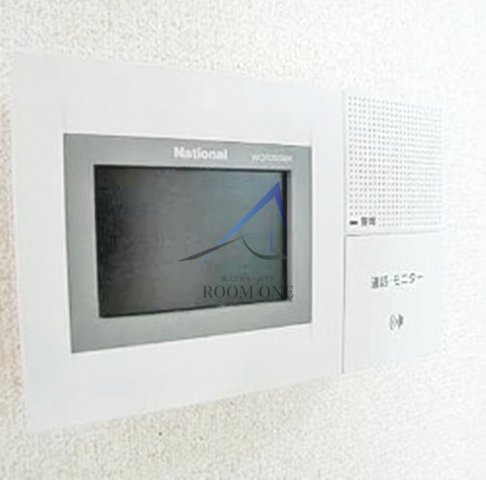 セキュリティ　モニター付きインターホンです。