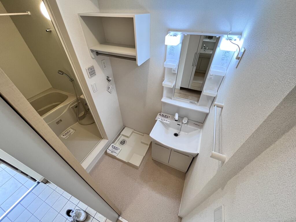 洗面設備　※同施工会社同型写真
