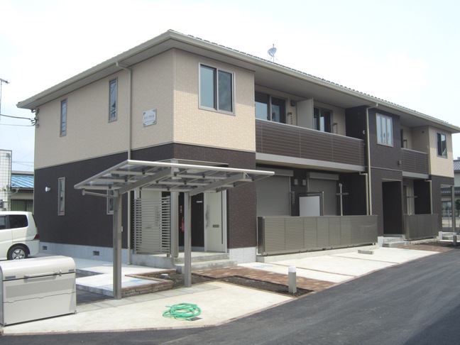 建物外観　積水ハウス施工エコシャーメゾン♪駐車場1台無料♪ペット相談♪