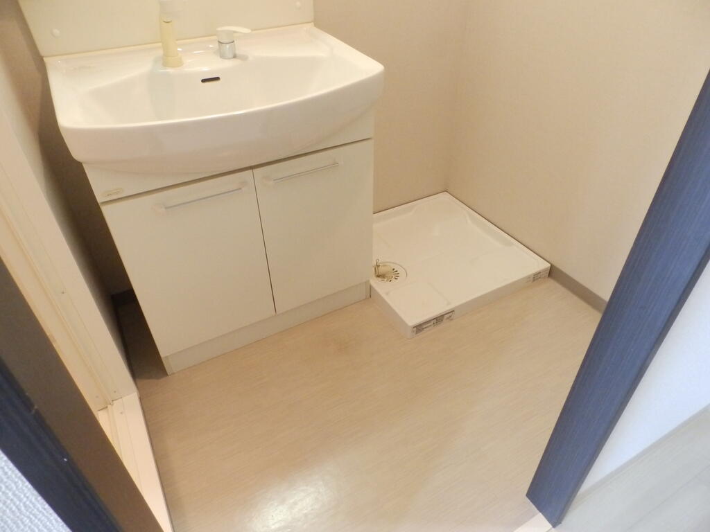 その他　脱衣室　室内洗濯機置場