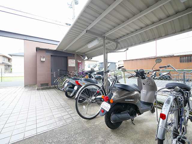 その他共有部分　駐輪場になります