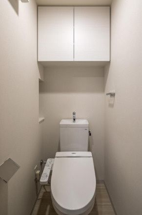 トイレ　ゆったりとした空間のトイレです