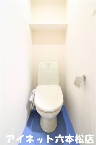 トイレ　清潔感のある空間です