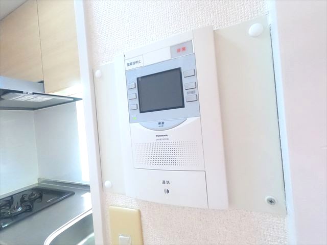 セキュリティ　訪問者が確認出来て安心のＴＶモニターホン付き