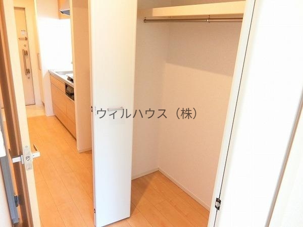 収納　クローゼット！