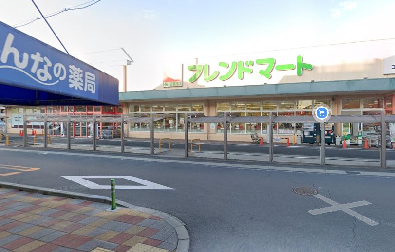 銀行　セブン銀行 フレンドマート 高槻川添店 共同出張所（銀行）まで183m