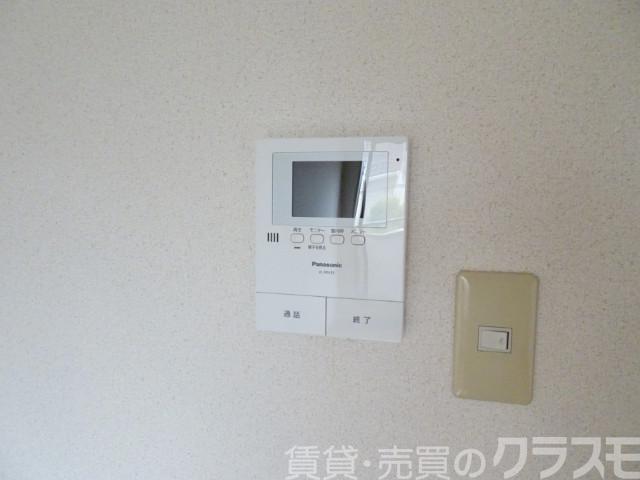 セキュリティ　来訪者が確認できるモニターホン♪