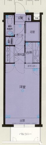 エステートモア・浄水通りの間取り写真