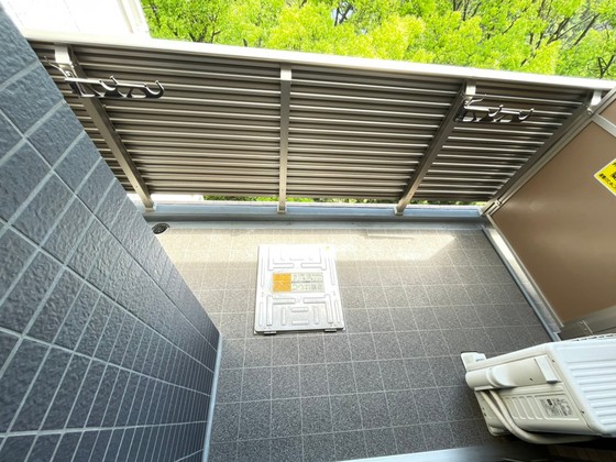 バルコニー　※別部屋の写真です