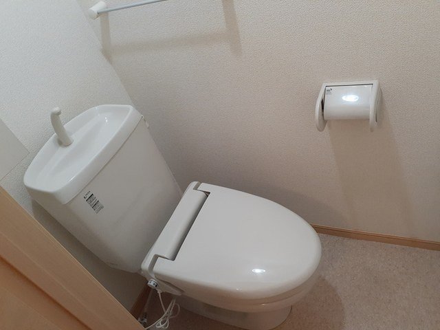 トイレ　ゆったりとした空間のトイレです
