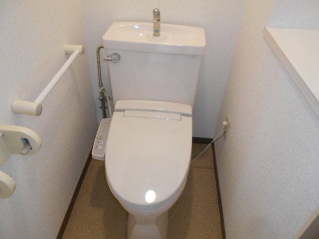 南海本線 堺駅 徒歩8分 11階建 築33年のトイレ写真