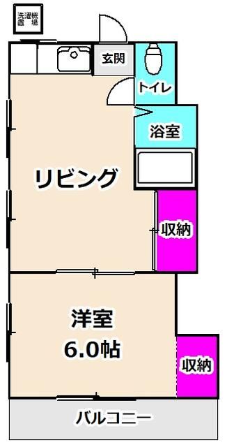 第一フラワーパレスの間取り写真