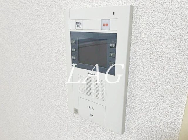 セキュリティ　モニター付きインターフォンです。