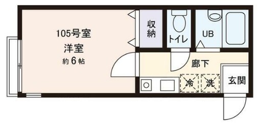 第38アベニュー瀬崎の間取り写真