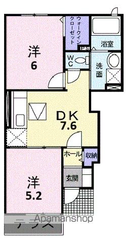 ラミアカーサの間取り写真